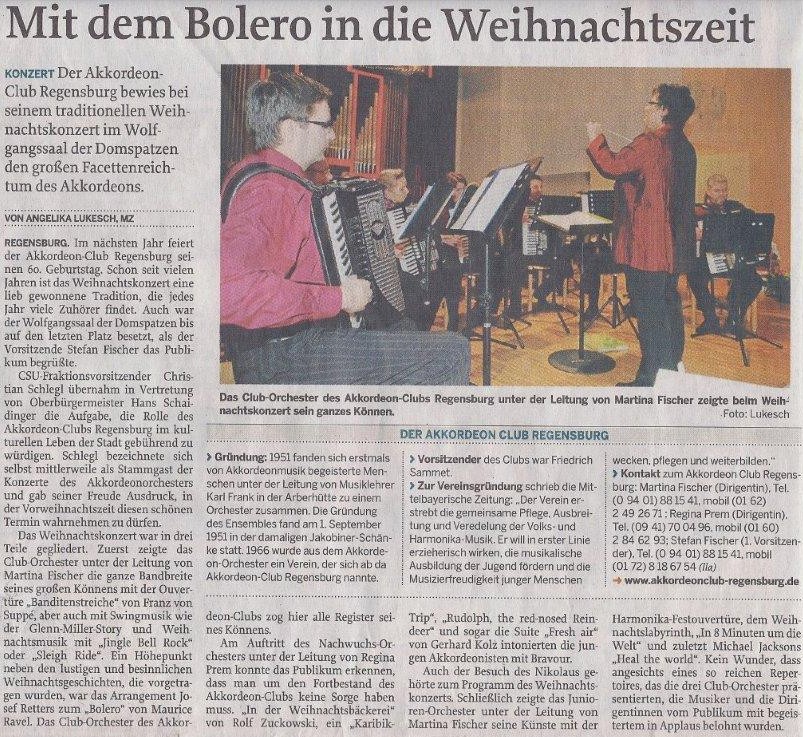 Weihnachtskonzert 2010